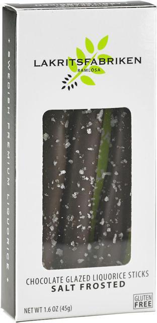 Lakritsfabriken Liquorice Sticks Dark Chocolate & Sea Salt 45 g product image