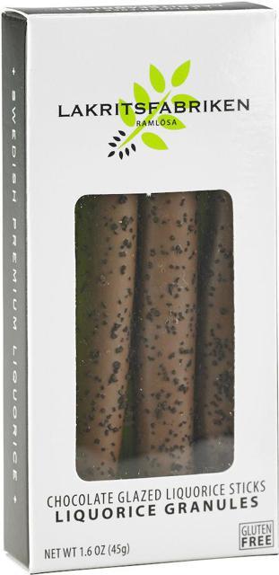 Lakritsfabriken Liquorice Sticks Milk Chocolate & Granules 45 g product image