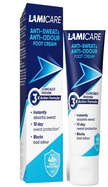 LamiCare Anti Sweat & Anti Odour Foot Cream 75 ml product image