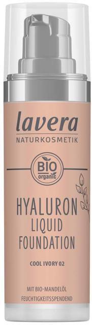 Lavera Hyaluron Liquid Foundation Cool Ivory 02, 30 ml product image