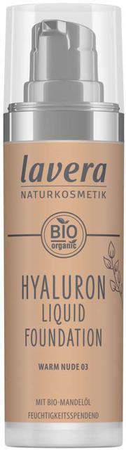 Lavera Hyaluron Liquid Foundation Warm Nude 03, 30 ml product image