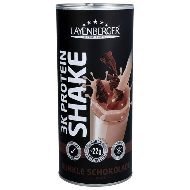 LAYENBERGER 3K Protein Shake dunkle Schokolade Plv product image