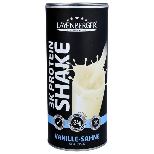 LAYENBERGER 3K Protein Shake Vanille-Sahne Pulver product image
