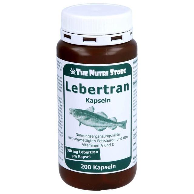 LEBERTRAN 500 mg Kapseln product image
