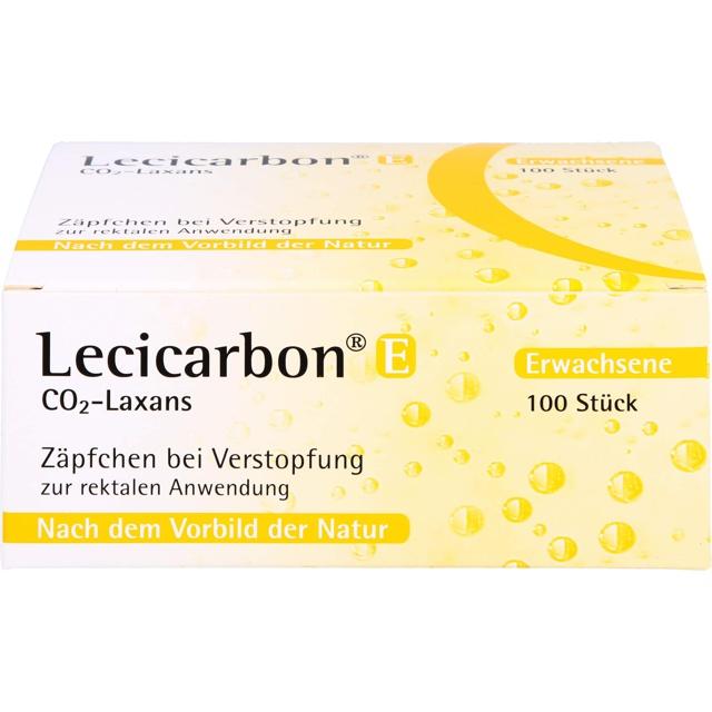 LECICARBON E CO2 Laxans Erwachsenensuppositorien product image