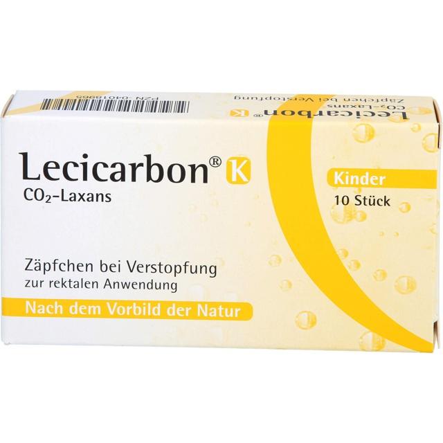 LECICARBON K CO2 Laxans Kindersuppositorien product image