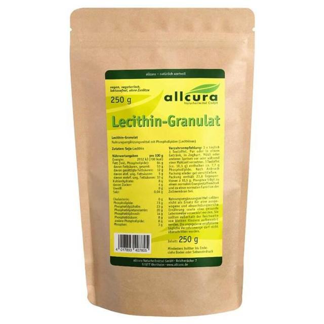 Lecithin Granulat allcura, 250 g Granulat product image