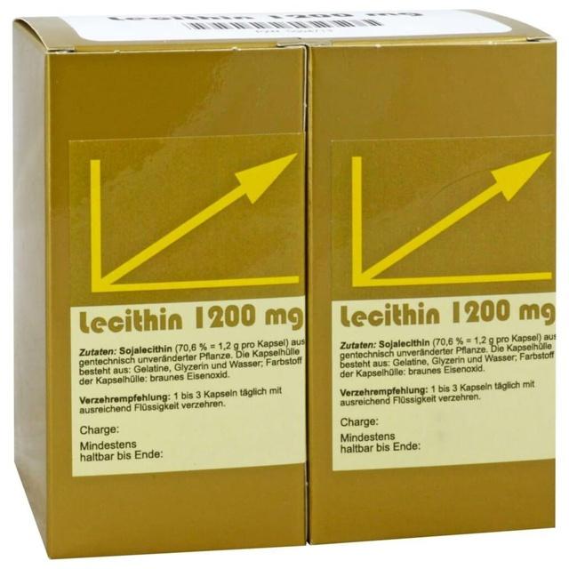 Lecithin Kapseln, 100 St Kapseln product image