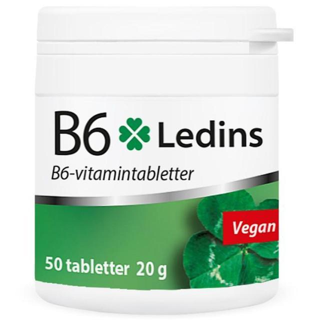 Vitamin B6 25 mg 50t Ledins product image