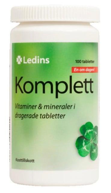 Ledins Komplett Multivitamin 100 tabletter product image