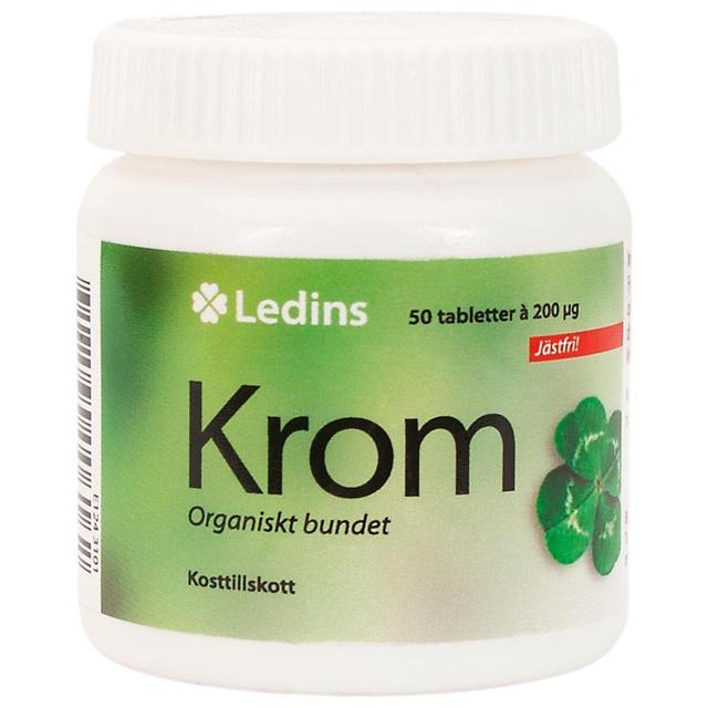 Ledins Krom 200 mikrogram 50 tabletter product image