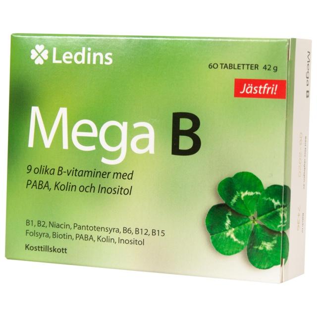 Ledins Mega B 60 tabletter product image