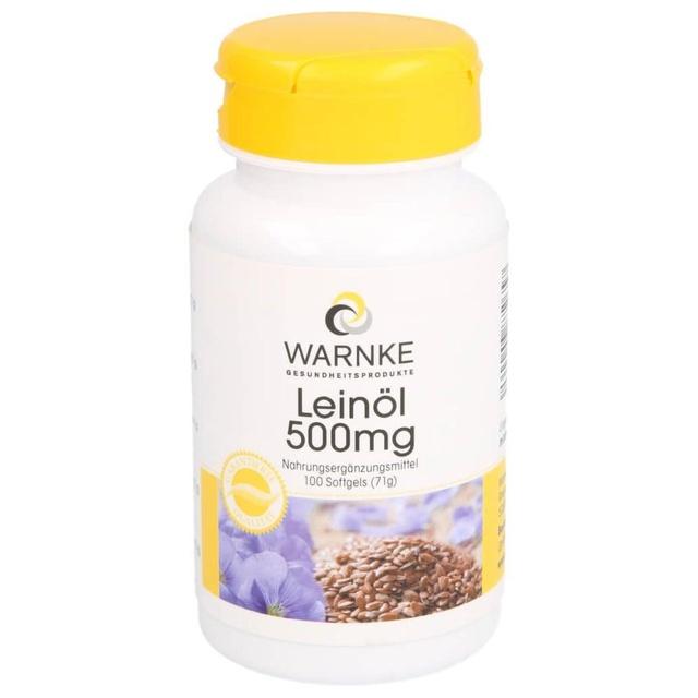 LEINÖL 500 mg Kapseln 100 St Kapseln product image