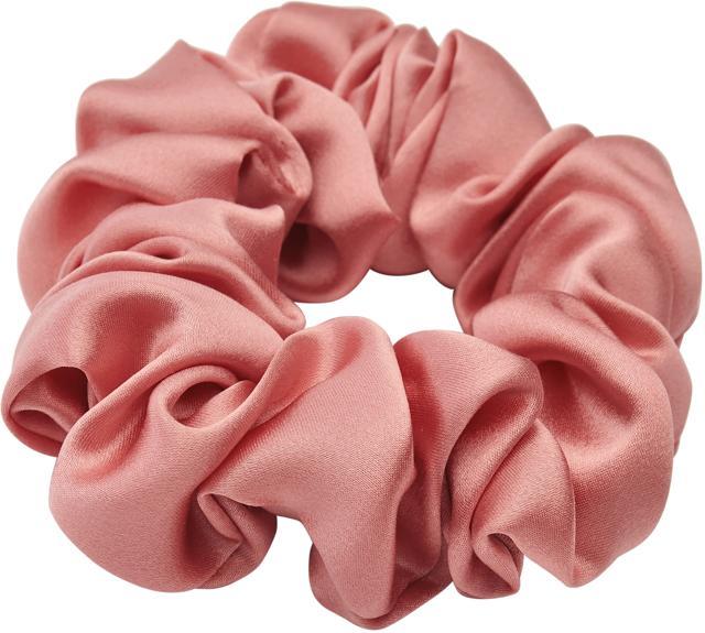 Lenoites Mulberry Silk Scrunchie Pink product image
