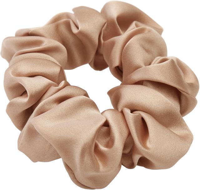 Lenoites Mulberry Silk Scrunchie Rose Gold product image