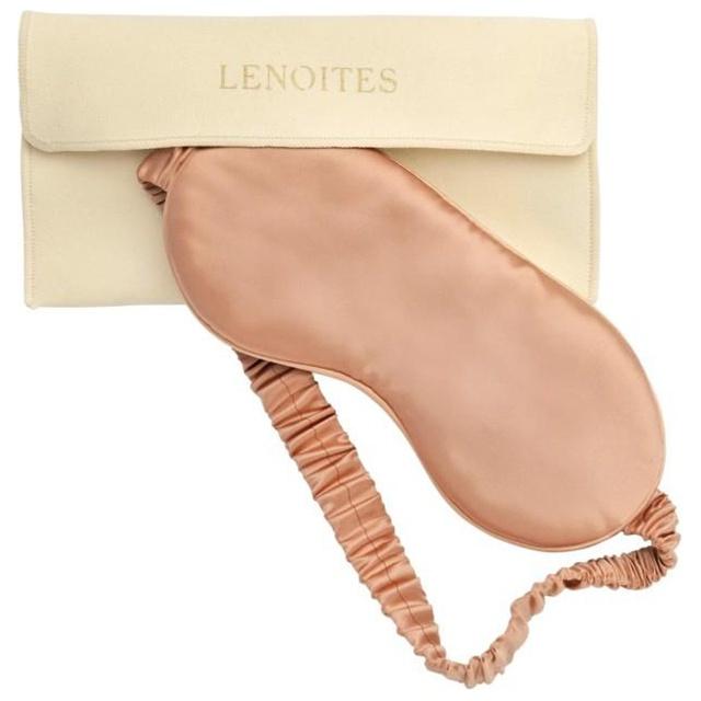 Lenoites Mulberry Sleep Mask with Pouch, Rose Gold product image