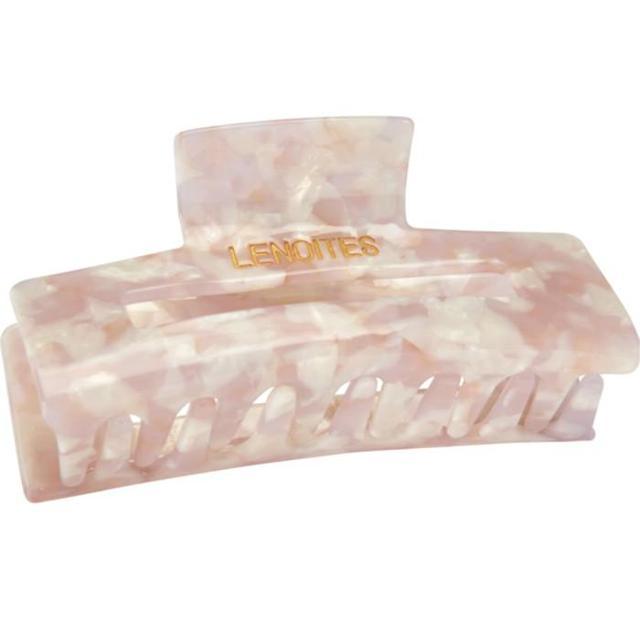 Lenoites Premium Eco-Friendly Hair Claw Pearly Pink product image