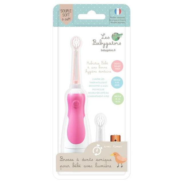 Les Babygators Eltandborste Strawberry 0-36 månader product image