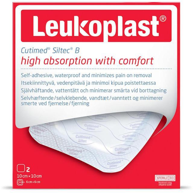 Leukoplast Cutimed Siltec B, 10 x 10 cm, 2 st product image