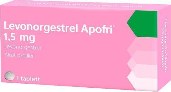 Levonorgestrel Apofri, tablett 1,5 mg, 1 st product image