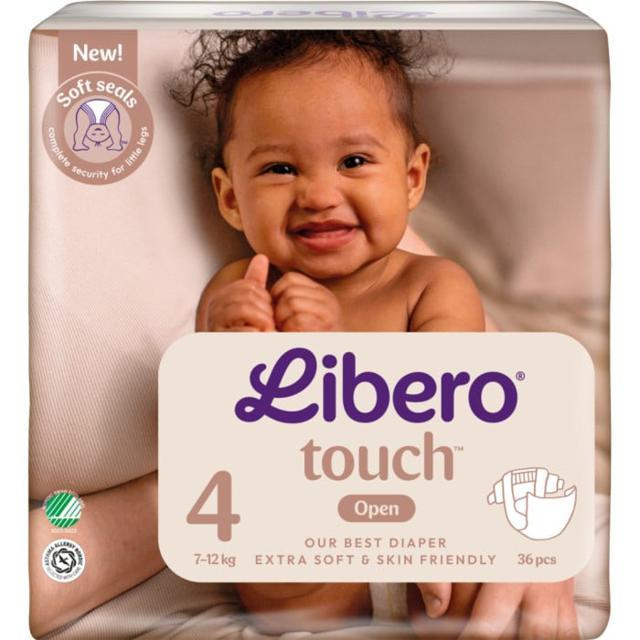 Libero Touch 4 Öppen Blöja 7-12 kg 36 st product image