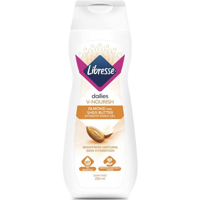 Libresse Intimtvätt Mandel & Shea Butter 200 ml product image