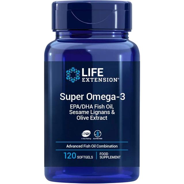 LIFE EXTENSION Super Omega-3 120 St Weichkapseln product image