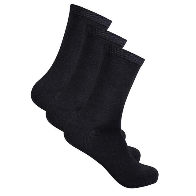 Life Wear Bambustrumpa med Komfortresår 3-pack Svart 37-39 product image