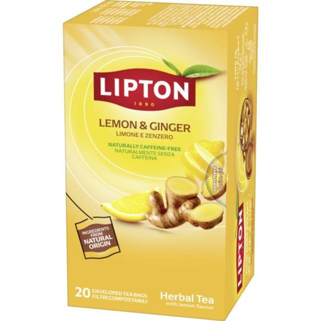 Lipton Örtte Lemon & Ginger Refresh 20 tepåsar product image