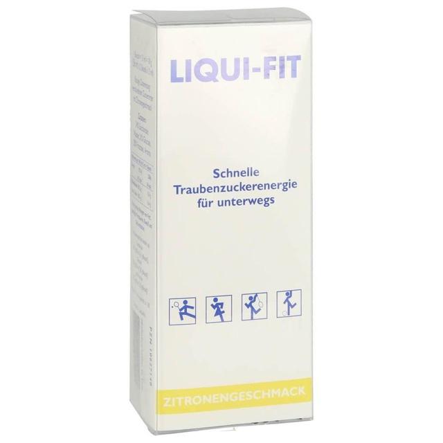 LIQUI FIT flüssige Zuckerlösung Lemon Beutel product image