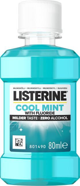 Listerine Cool Mint Milder Taste Munskölj 80 ml product image