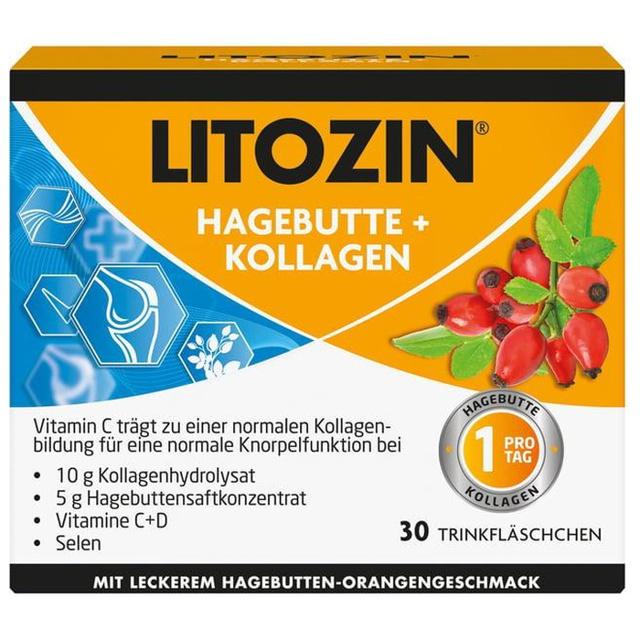 LITOZIN Hagebutte+Kollagen Trinkfläschchen product image