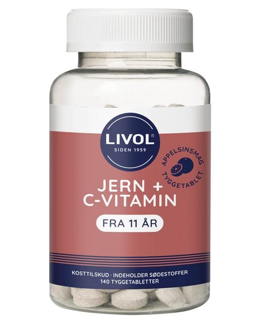 Livol Jern + C-Vitamin 140 stk. product image