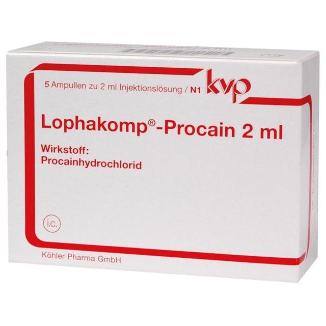 LOPHAKOMP Procain 2 ml Injektionslösung product image