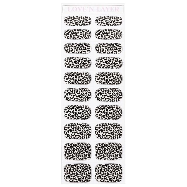 Love'n Layer Leo Night Black Självhäftande nagellack product image