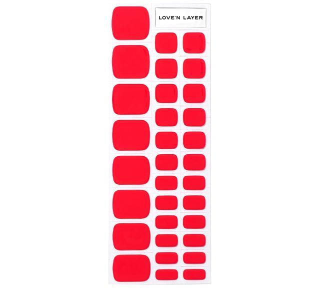 Love'n Layer Solid Toe Lady Red Självhäftande nagellack product image