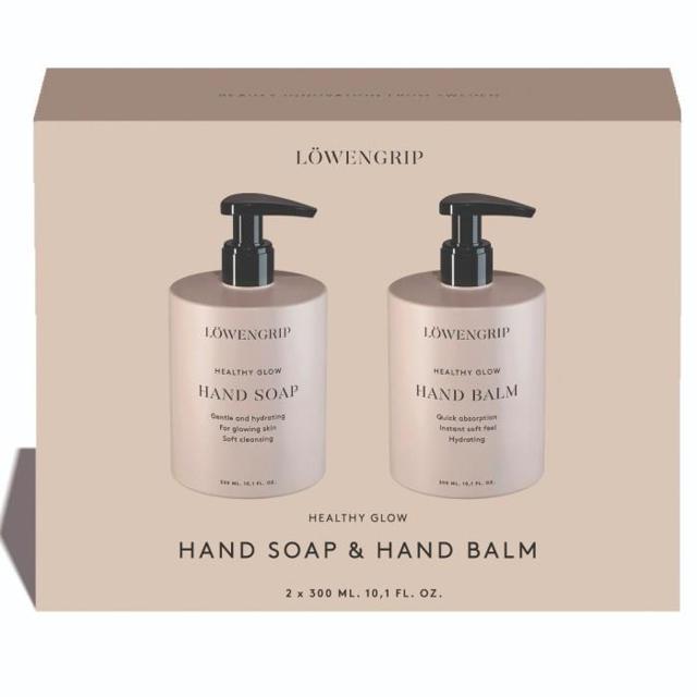 Löwengrip Healthy Glow Hand Soap and Hand Balm kit (2x300ml) product image
