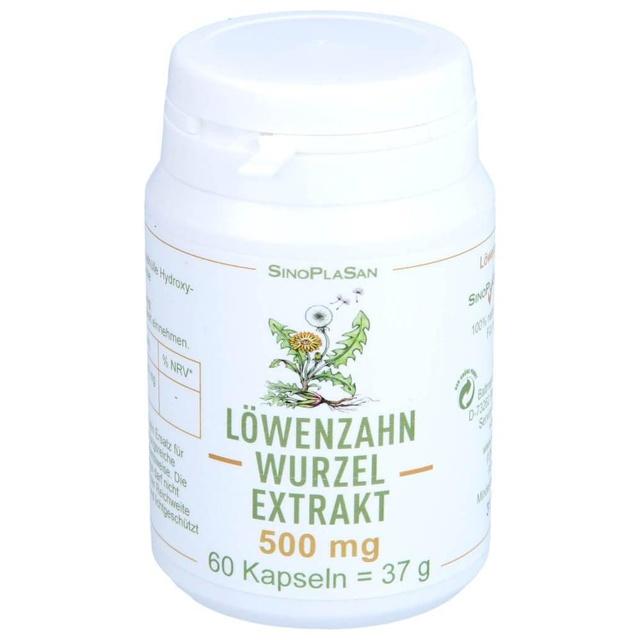 LÖWENZAHNWURZEL-Extrakt 500 mg Mono Kapseln product image