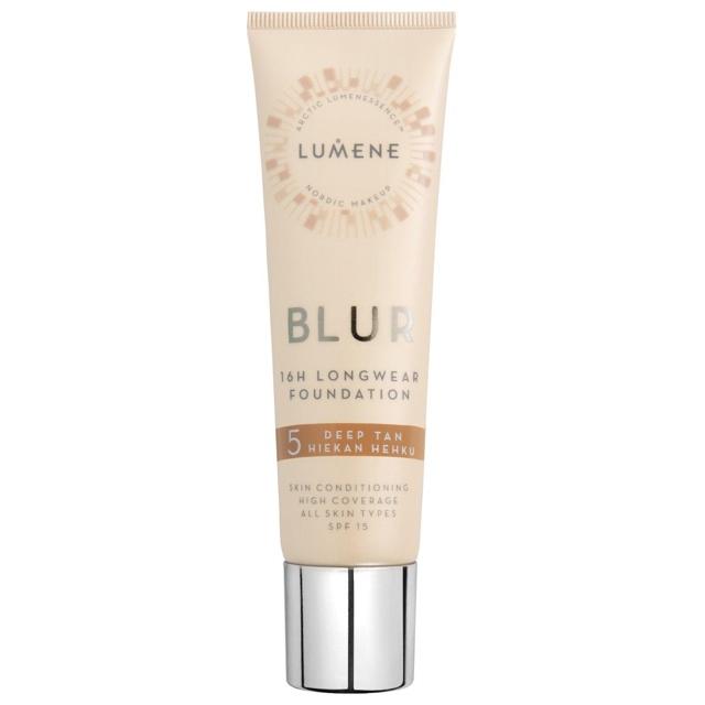 Lumene Blur 16H Longwear Foundation SPF 15 5 Deep Tan product image