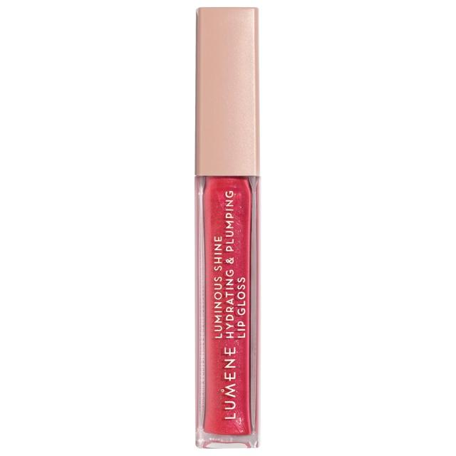 Lumene Luminous Shine Hydrating & Plumping Lip Gloss 5 Bright Rose - 5 ml product image
