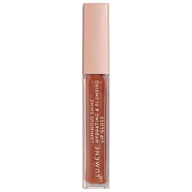 Lumene Luminous Shine Hydrating & Plumping Lip Gloss 8 Sunset Glow product image