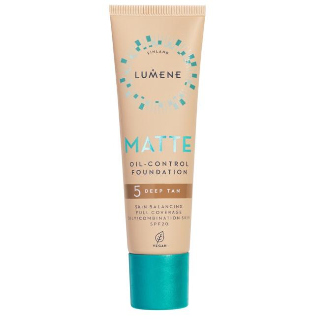 Matte Oil-Control Foundation SPF20 5 Deep Tan product image