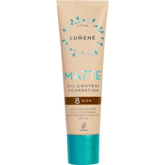 Lumene Matte Oil-Control Foundation SPF20 8 Rich 30 ml product image