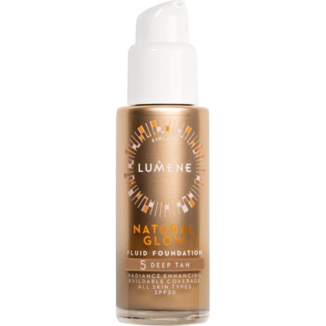 Lumene Natural Glow Fluid Foundation SPF20 5 Deep Tan 30 ml product image