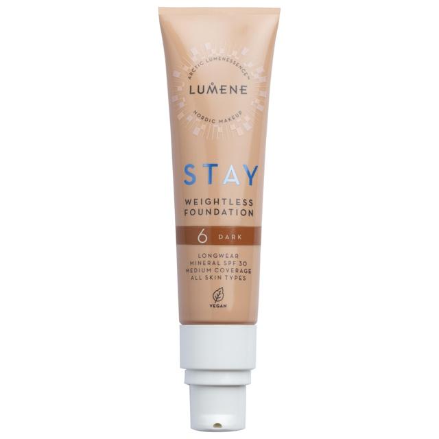 Lumene Stay weightless Foundation 6 Dark Foundation, 30 ml product image