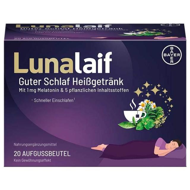 Lunalaif Guter Schlaf Heißgetränk Beutel, 20 St Beutel product image