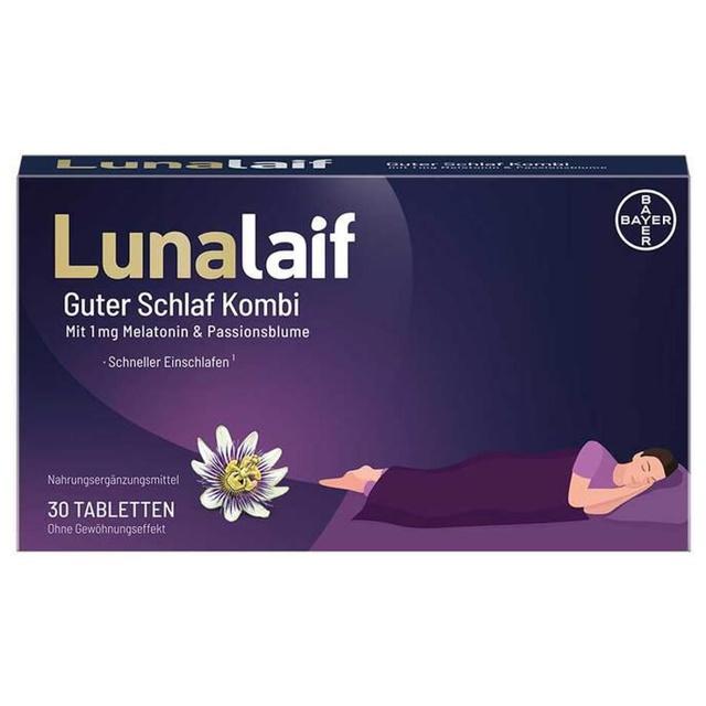 Lunalaif Guter Schlaf Kombi Tabletten, 30 St Tabletten product image
