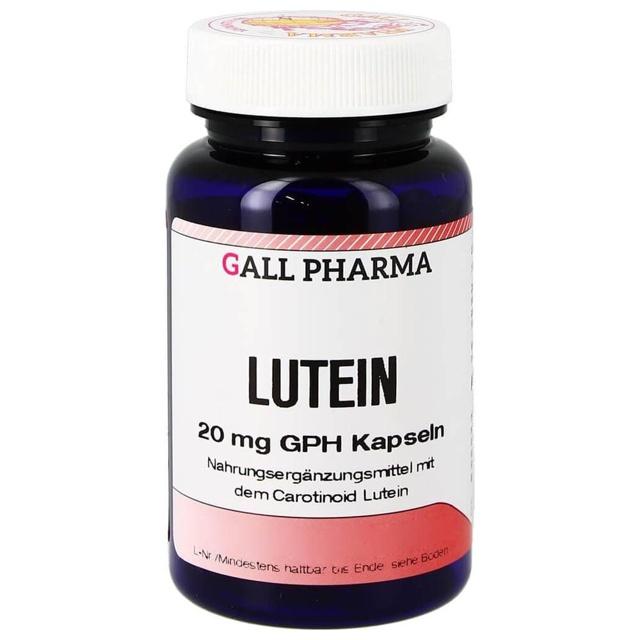 LUTEIN 20 mg GPH Kapseln product image