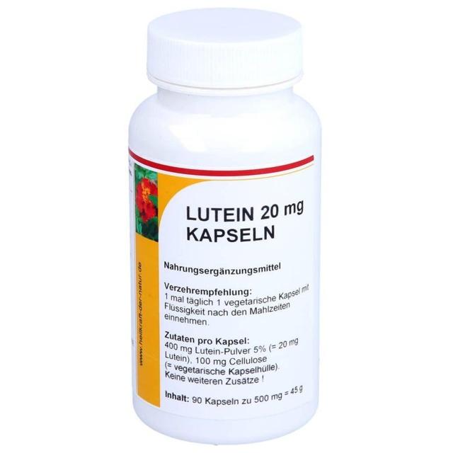 LUTEIN 20 mg Kapseln product image