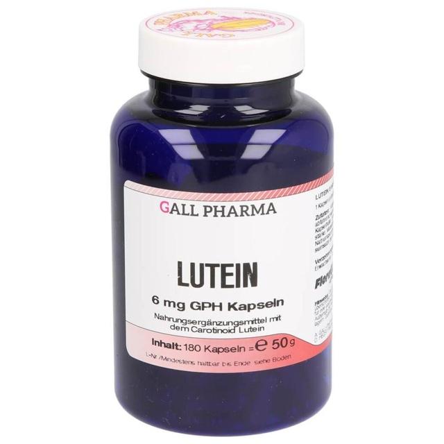 LUTEIN 6 mg GPH Kapseln product image